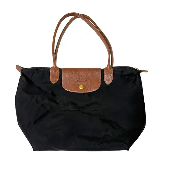 Longchamp Le Pliage Original Black Medium Tote Bag - Picture 1 of 15